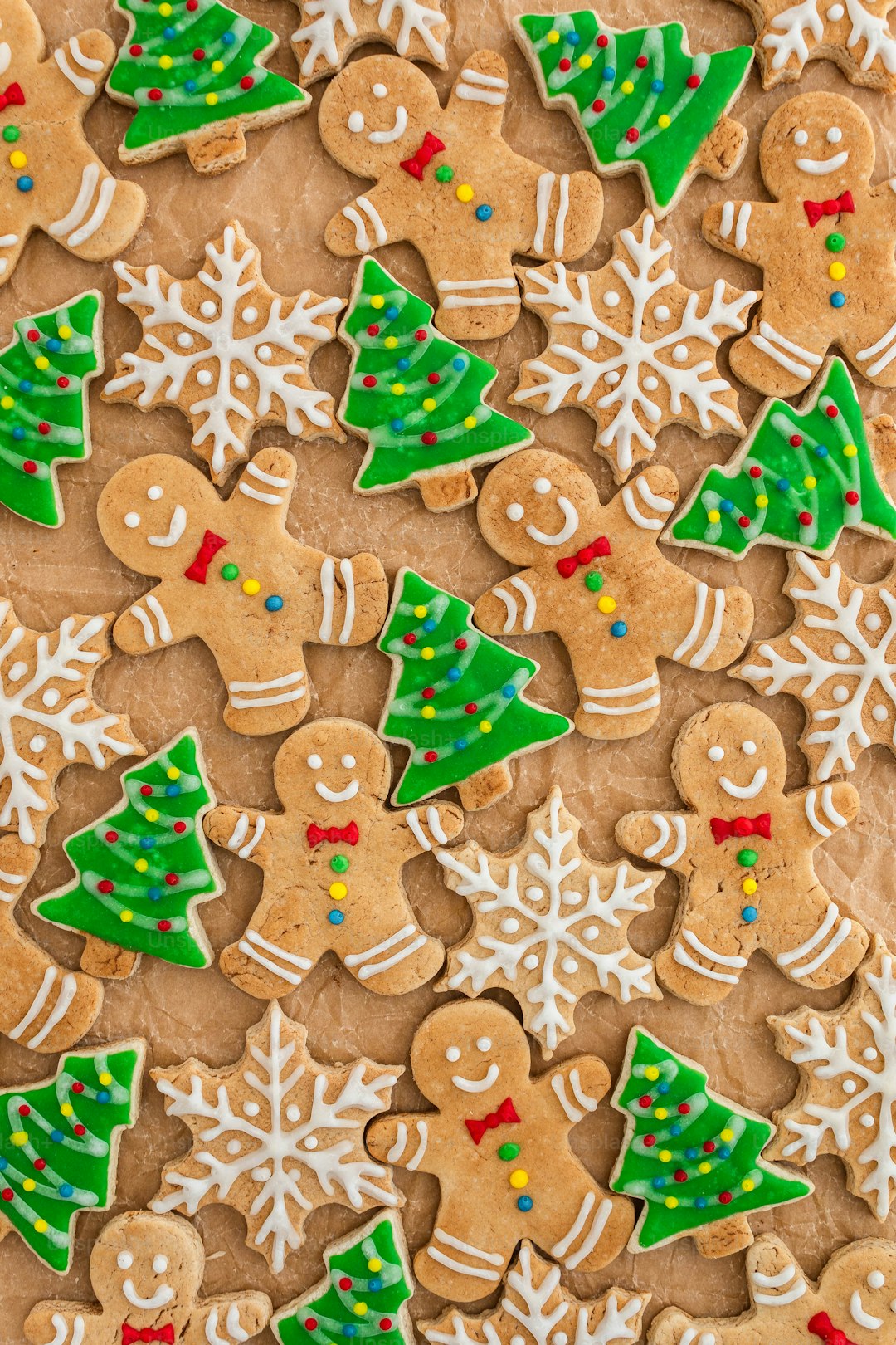 Gingerbread holiday cookies